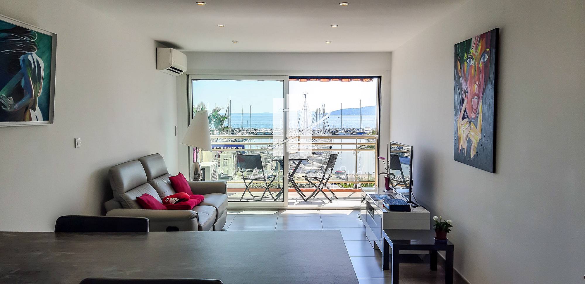 ACHETER APPARTEMENT VUE MER T2 EN FRONT DE MER FREJUS ST RAPHAEL