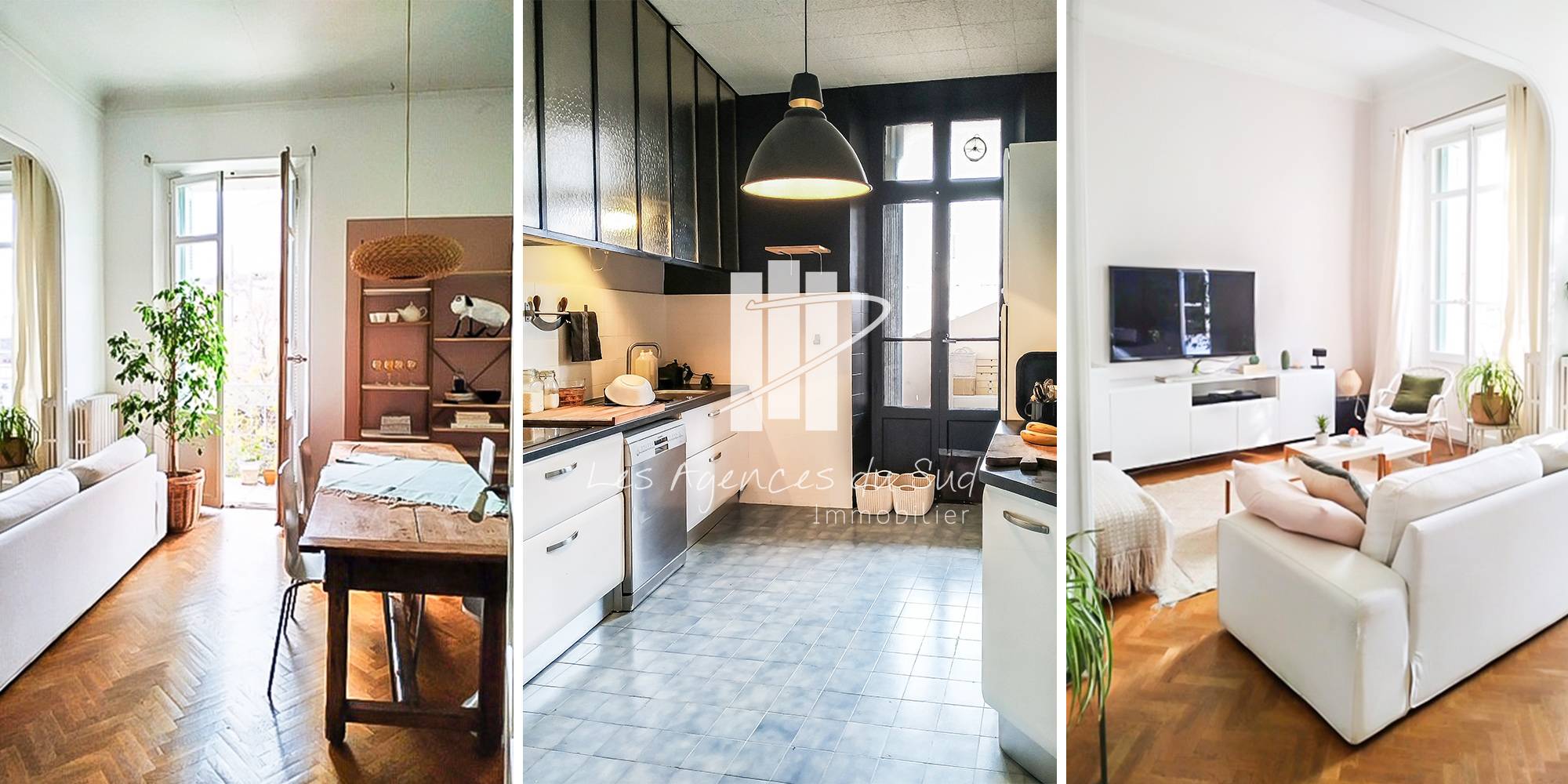 T4 charme ancien et parquet d'origine a vendre a saint raphael