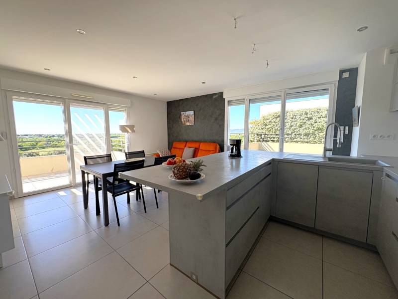 Appartement 3 pièces Fréjus - Dernier étage avec vue imprenable