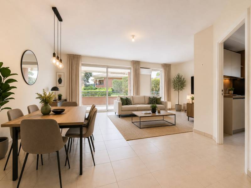 3 pièces 76 m² bel appartement 3 pièces au calme vue sur golf